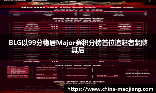 BLG以99分稳居Major赛积分榜首位追赶者紧随其后